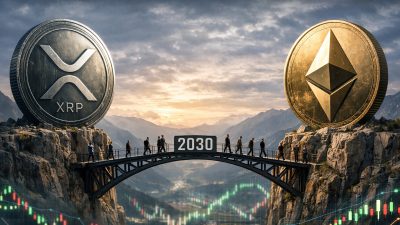 Kripto para piyasasında XRP Ethereum'un gerisinde yer alırken olası bir