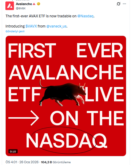 AVAX ETF Resmen Açıldı: Staking Ödülü Detayı Geldi - 1