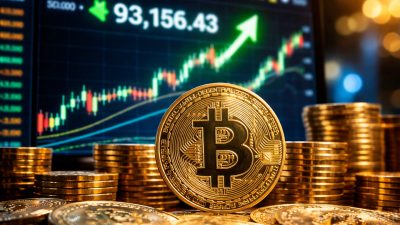 Bitcoin 92.000 dolar direncini aştı ve 93.333 dolar ile yeni
