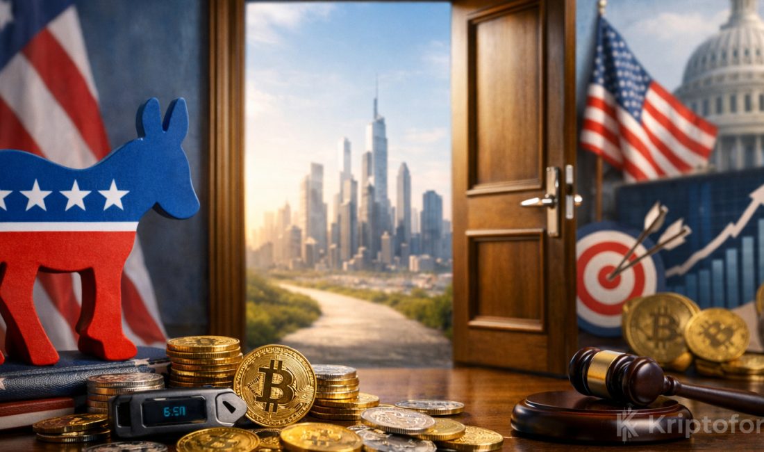 BlueVault, Demokrat kampanyaların Bitcoin ve USDC ile bağış almasını sağlayacak.