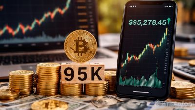 Kripto para Bitcoin 97.000 dolar üzerine çıkarak Kasım ortasından beri