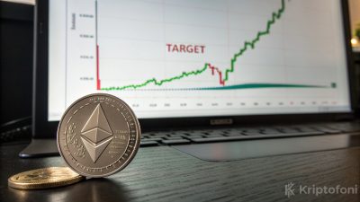 Kripto para birimi Ethereum yükselen kanal yapısını korudu ve 3.600