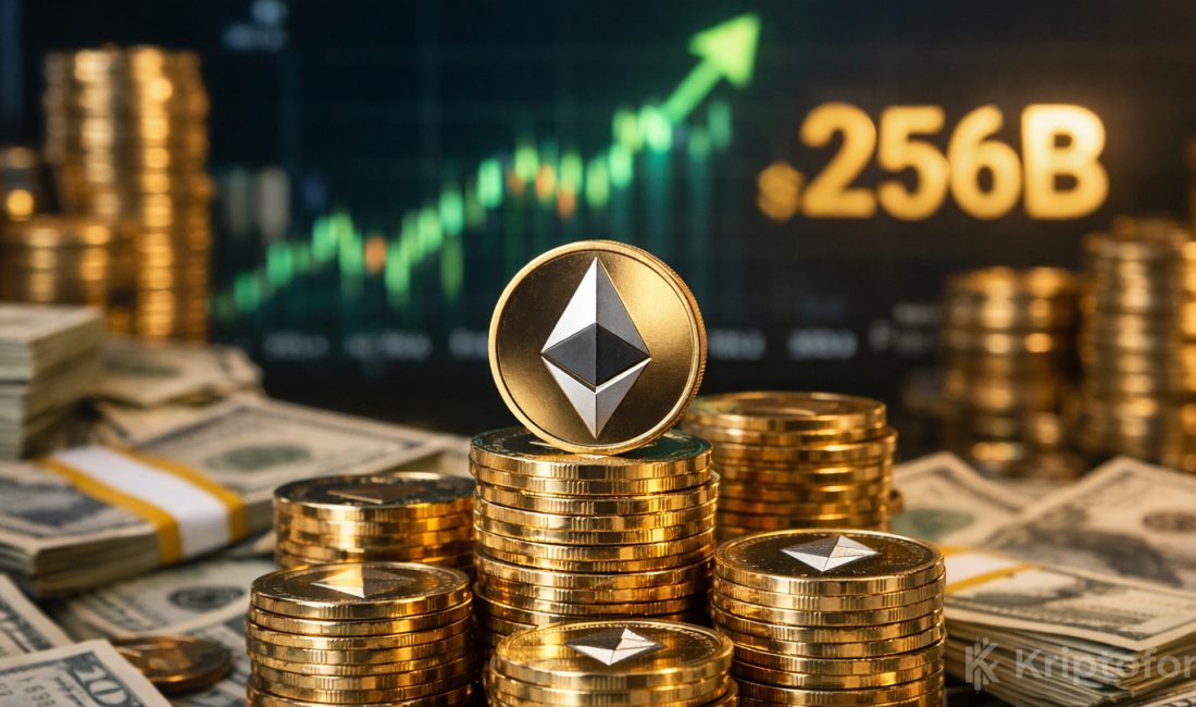 Altcoin lideri Ethereum’un resmi staking kontratında 77,85 milyon ETH birikti.