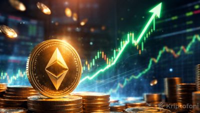 Ethereum 3.320 dolar direncini kırdı ve 3.402 dolar zirvesini gördü.