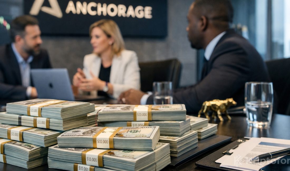 Anchorage Digital, Bloomberg’e göre 200 milyon doların üzerinde fon arıyor.