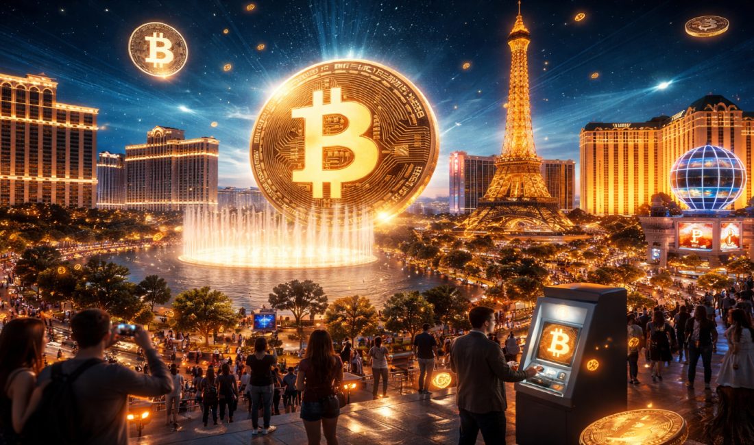 Las Vegas Valley’de işletmeler kripto para birimlerinin amiral gemisi olan