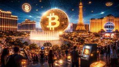 Las Vegas Valley’de işletmeler kripto para birimlerinin amiral gemisi olan