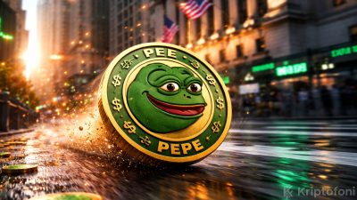 PEPE Coin 2026’nın ikinci gününe yüzde 25 yükselişle girdi, Açık
