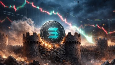 Kripto para birimi Solana 150 doları geçemedi ve 146–145 dolar