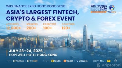 Hong Kong, 23-24 Temmuz 2026 tarihlerinde Hopewell Hotel’de WikiEXPO HK