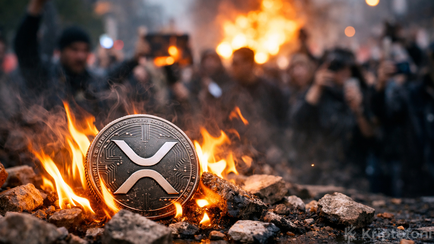 XRP 2026’ya yüzde 10’luk bir artışla başlasa da Santiment sosyal