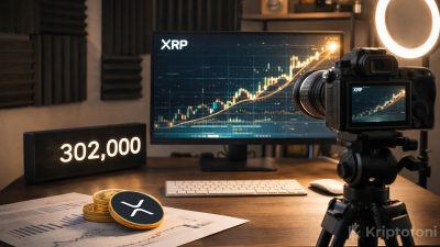 YouTuber Cameron Fous, sadece 14 günde tek bir XRP işleminden