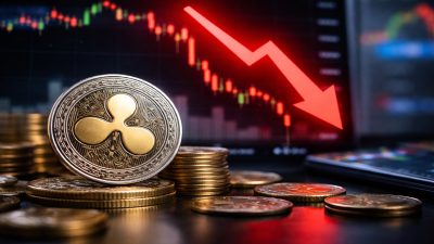XRP fiyatında yaşanan düşüşte genel kripto para piyasasının kayıpları ile