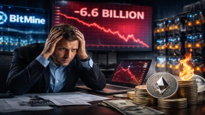Bitmine’in Ethereum pozisyonu için 6,6 milyar dolarlık gerçekleşmemiş zarar iddiası