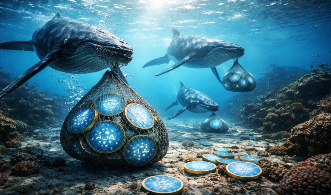 Santiment verilerine göre ADA fiyatı sert düşmesine rağmen Cardano balinaları