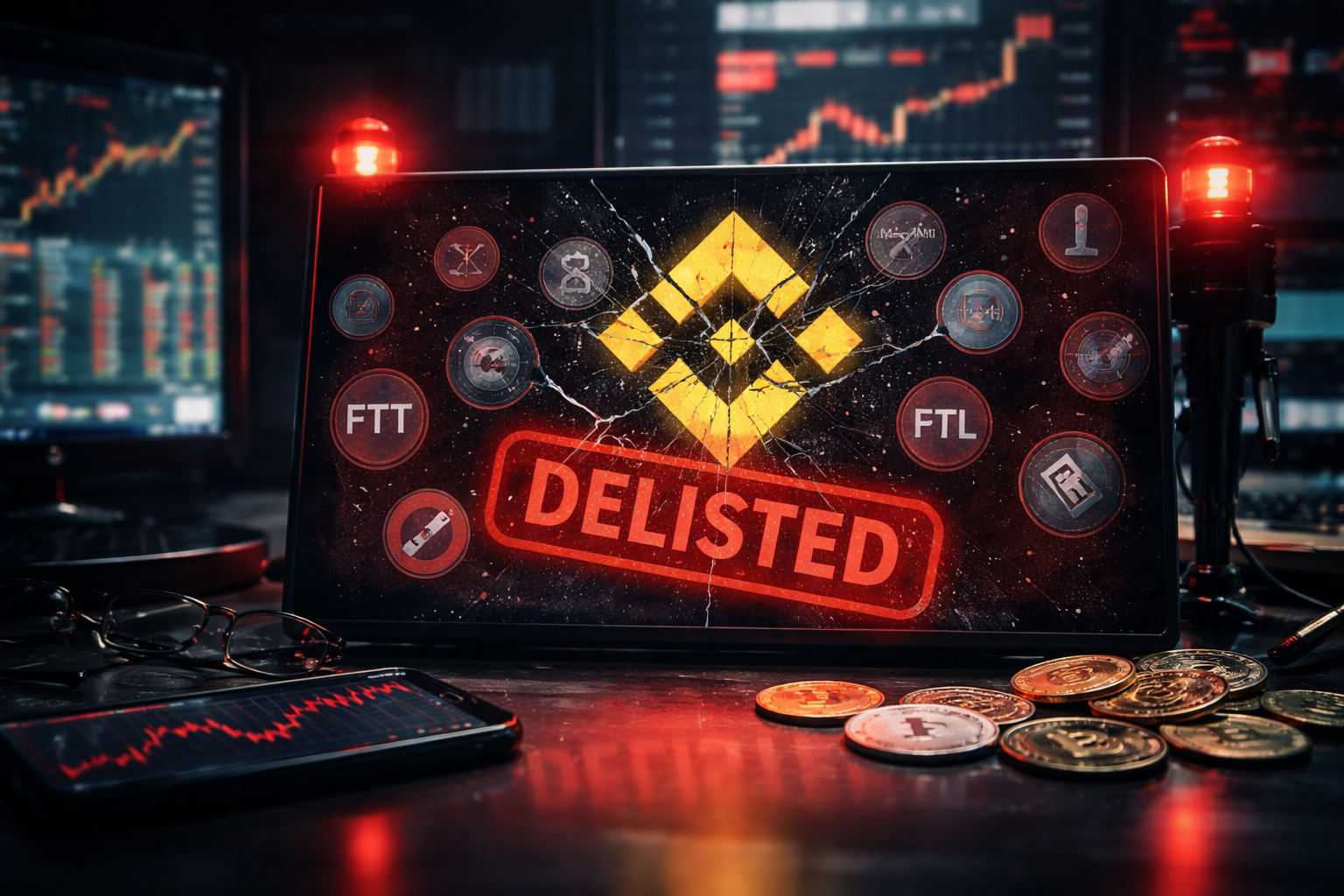 Binance 20 Altcoin İşlem Paritesini Delist Etti - 1