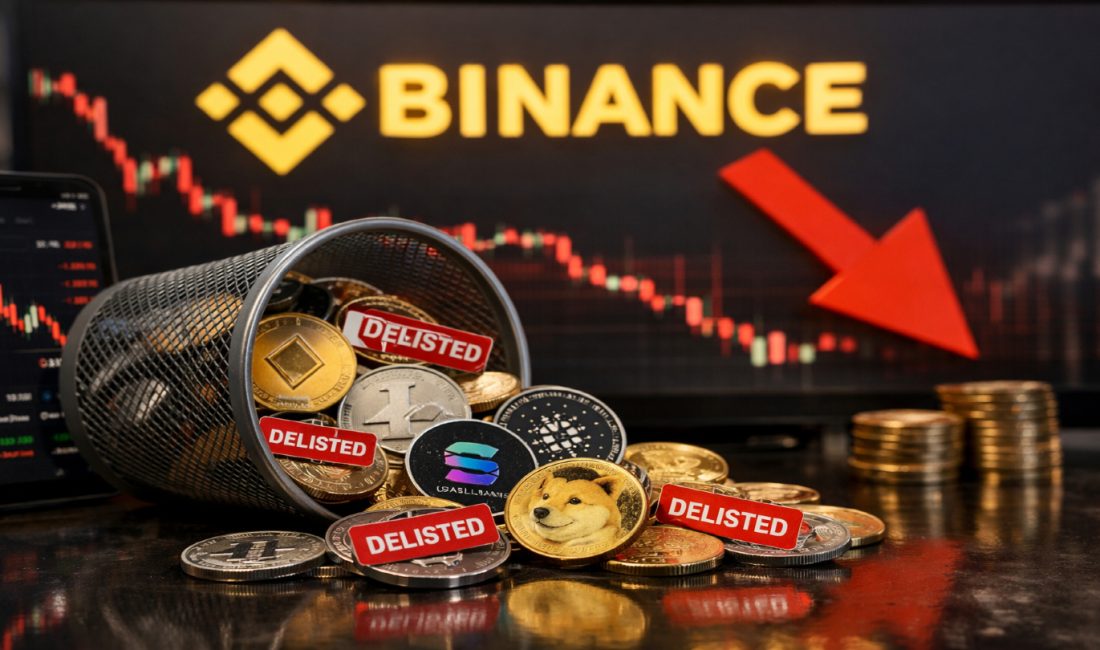 Binance, parasal akış ve hacim incelemesi sonrası 20 spot işlem