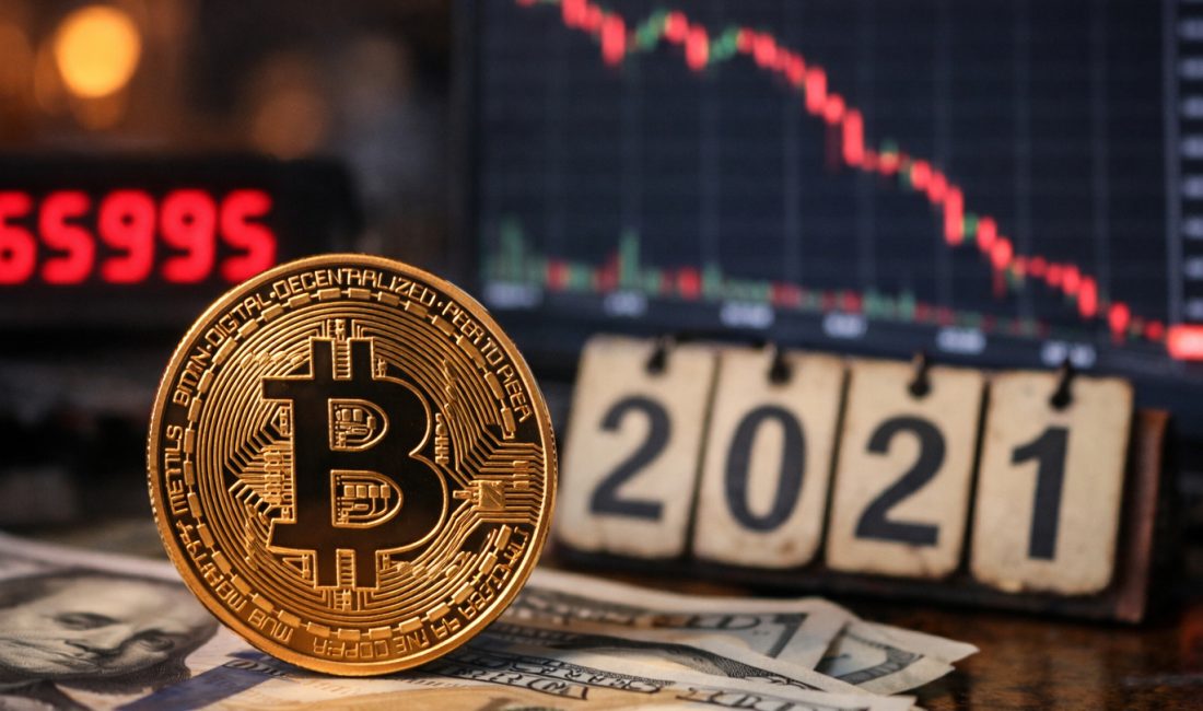 Kripto para birimi Bitcoin 66.000 doların altına inerek 2021 zirvesinden