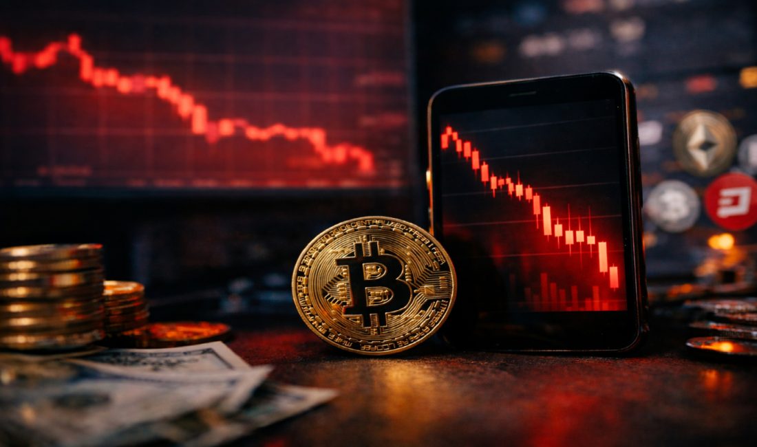 Bitcoin yine düşüş yönlü seyrine başladı. BTC fiyatı toparlanamayınca altcoin