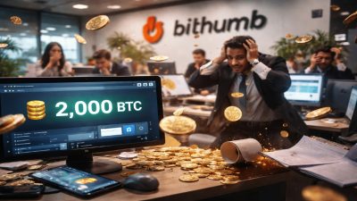 Bithumb’da 2.000 won yerine 2.000 Bitcoin dağıtıldığı iddiası yüzlerce kullanıcının