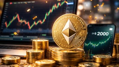 Ethereum sert satışların ardından 2.000 dolar üstüne geri döndü. Fiyat