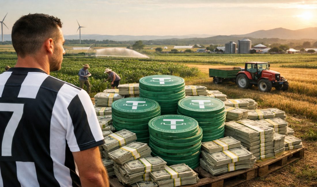 Tether, karlarını farklı sektörlere yatırarak küresel teknoloji ve finans şirketine