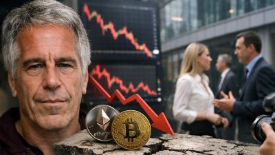 Adam Back, Blockstream’in 2014 yatırım turu sırasında Joi Ito ile