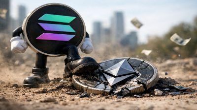 Ocak 2026 verileri, Solana’nın büyük Blockchain ağları arasında en düşük