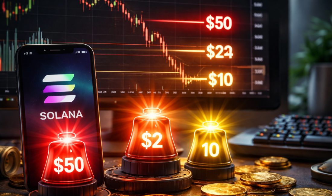 Solana Grafiği Alarm Verdi: 50, 22 ve 10 Dolar Ali Martinez, Solana haftalık grafiğindeki paralel kanala dayanarak 50,22 dolar,