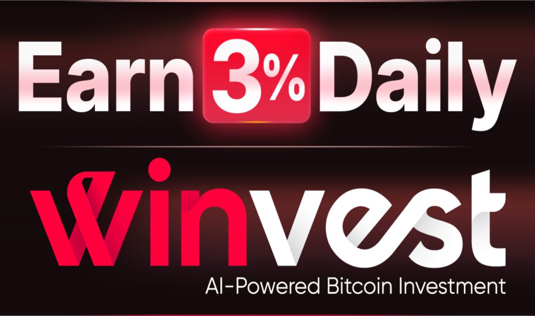 Winvest.com, Bitcoin yatırımıyla 60 gün boyunca günlük %3 getiri iddiasını