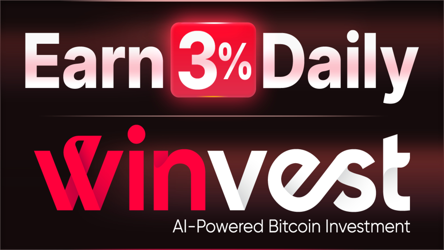 Winvest.com, Bitcoin yatırımıyla 60 gün boyunca günlük %3 getiri iddiasını