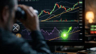 XRP/DXY grafiği geçmiş döngülerle örtüşen düşük RSI seviyeleriyle panik değil