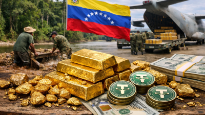Amazon’dan çıkan kaçak altının Venezuela’da USDT ile el değiştirmesi, yasadışı