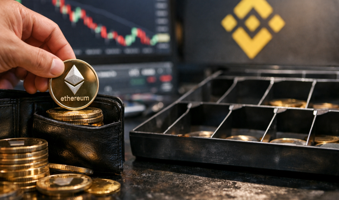 Ethereum, 23 Mart’ta jeopolitik haber akışı eşliğinde Binance’te Mart ayının