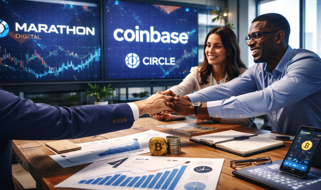 Bitcoin baskı altında kalırken Strategy, Marathon Digital, Coinbase ve Circle