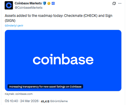Coinbase’ten CHECK ve SIGN Hamlesi: Listeleme İçin Gözler Yeni Duyuruda - 1