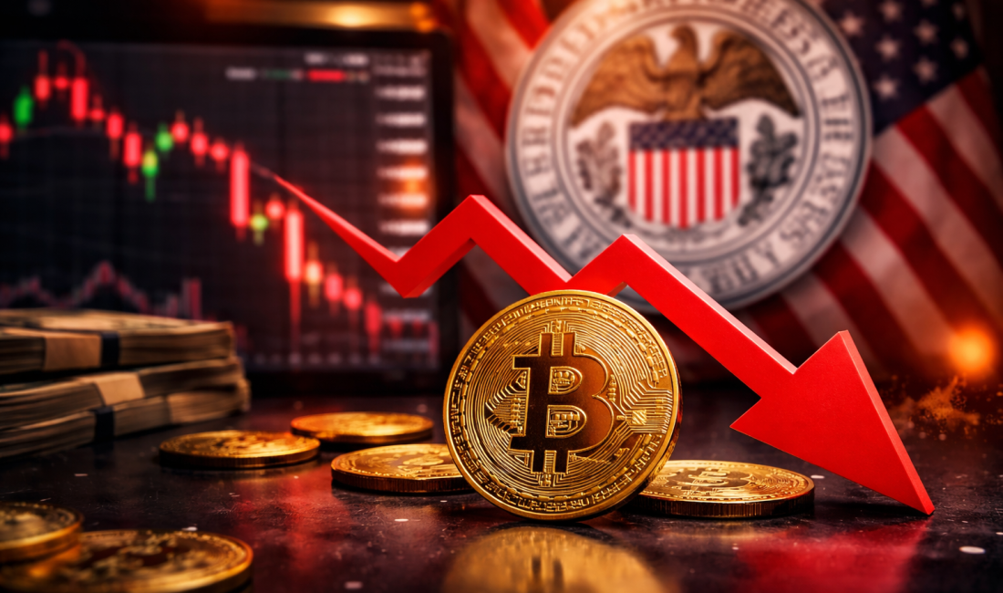 Fed’den Sert Mesajlar: Bitcoin Yüzde 3 Düştü Powell’ın enflasyon konusunda frene basan açıklamaları Bitcoin’deki toparlanmayı bitirdi ve