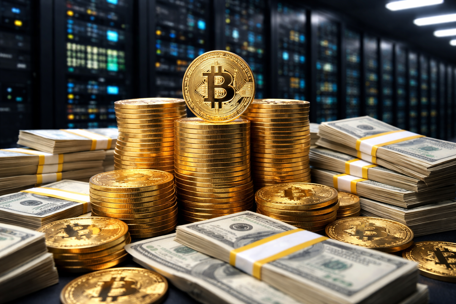 Bitcoin hazine şirketi Hyperscale Data elindeki Bitcoin ve nakit ile