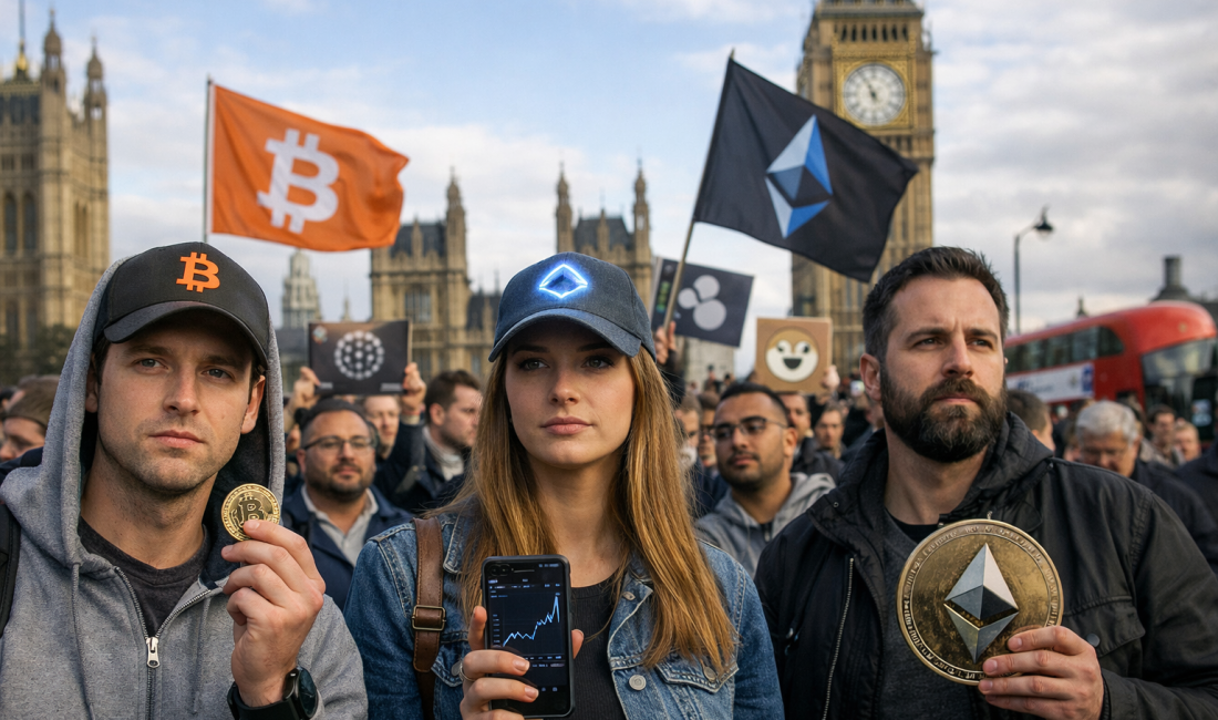 İngiltere’de Sessiz Kitle: Kripto Para Seçmeni Büyüdü İngiltere’de büyüyen kripto para seçmeni siyasi partileri daha açık ve