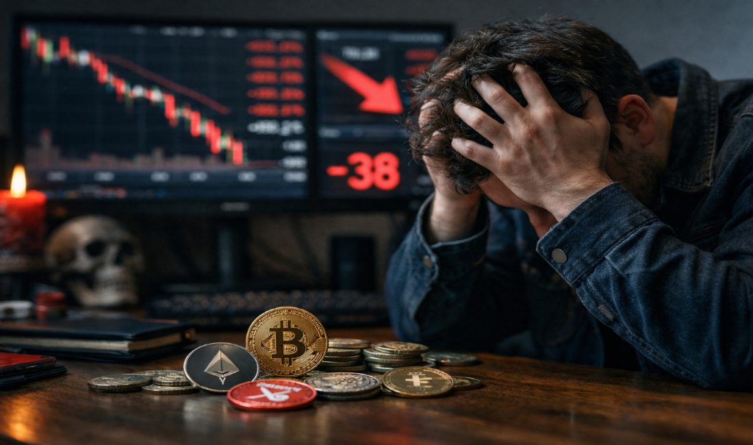 Kripto para piyasasında Korku ve Açgözlülük Endeksi’nin 38 gün boyunca