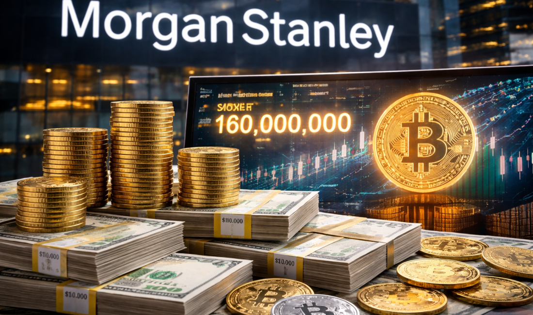Morgan Stanley’den Kripto Para Piyasasında 160 Milyar Dolarlık Hamle Morgan Stanley, 8 trilyon dolarlık varlık yönetim tabanıyla spot Bitcoin