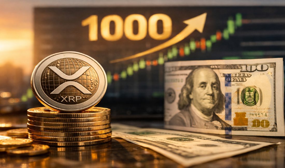 XRP için 2026 sonuna kadar 1.000 dolar tahmini ortaya atıldı.