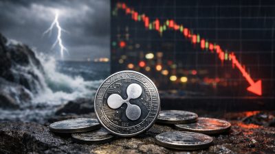 XRP 1,3217 dolara kadar geriledi ve 100 saatlik hareketli ortalamanın