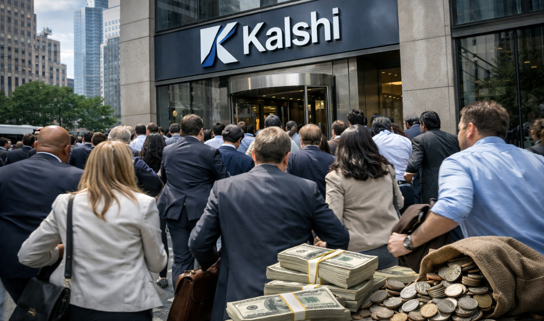 Yatırımcılar Kalshi’ye Koştu: 1 Milyar Dolar Geldi Kalshi, 1 milyar doların üzerindeki yeni yatırımla 22 milyar dolar