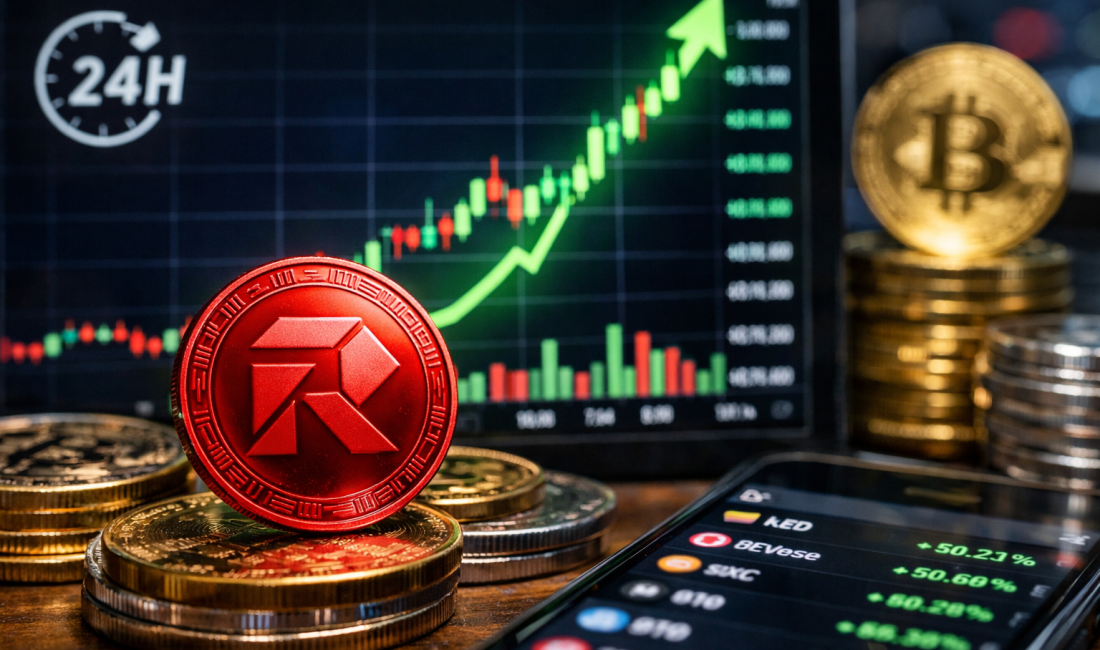 Altcoin RedStone (RED) fiyatı 24 saatte yüzde 100 yükseldi.