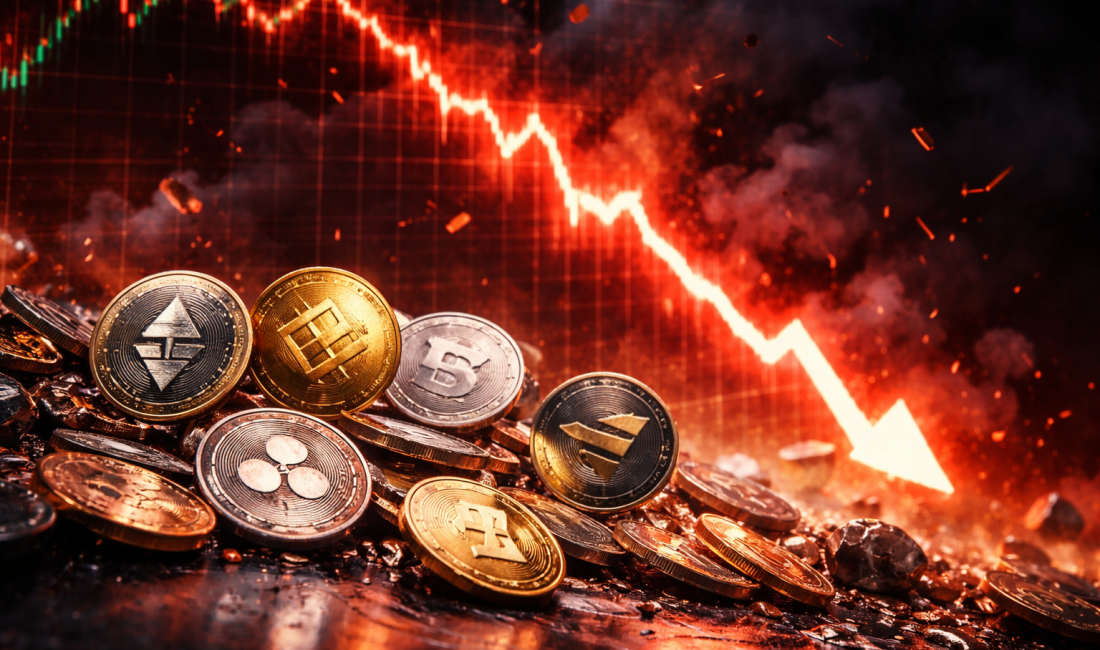 Spot işlem hacmindeki sert düşüş altcoinlerdeki güç kaybını açıklarken kalıcı