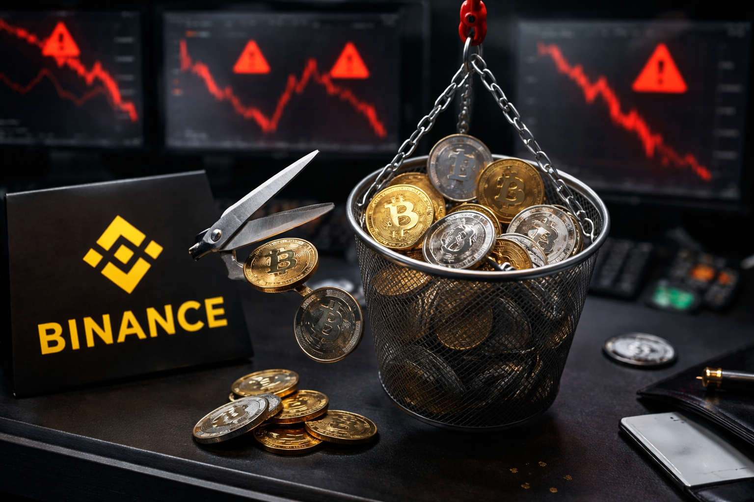 Binance 14 Nisan 2026 tarihinde bir duyuru yaparak 7 altcoin’i
