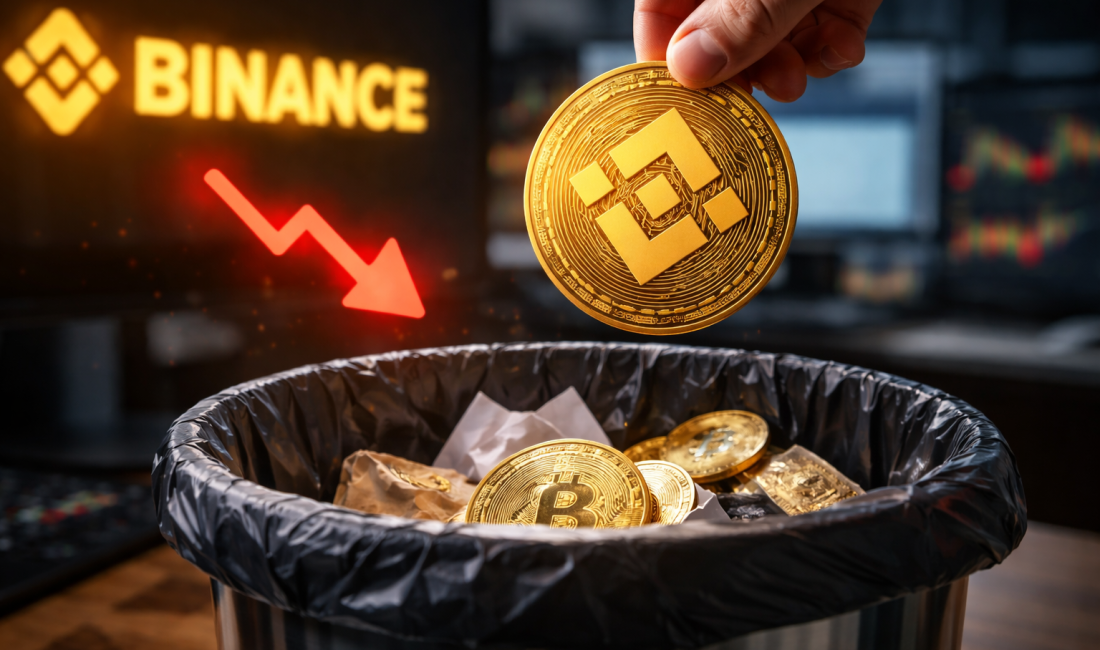 Binance 10 Nisan 2026 tarihinde dört altcoin spot işlem çiftini
