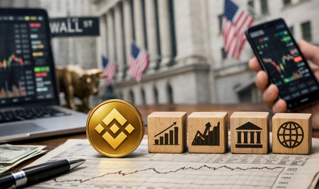 Binance, QQQ, SPY, Apple ve TSMC bağlantılı dört yeni sürekli