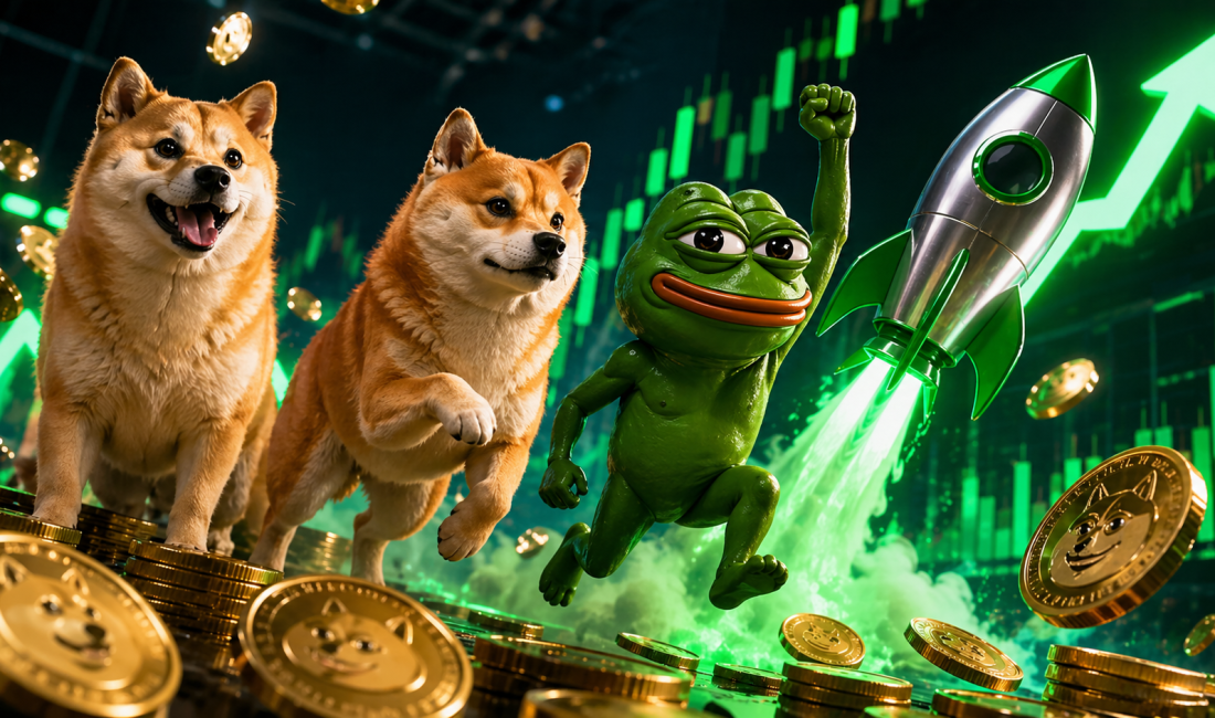 DOGE, SHIB, PEPE ve PUMP fiyatlarındaki yükseliş; yatay piyasada artan